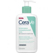Очищаюча зволожуюча емульсія для нормальної та сухої шкіри обличчя та тіла CeraVe Hydrating Cleanser 236 ml