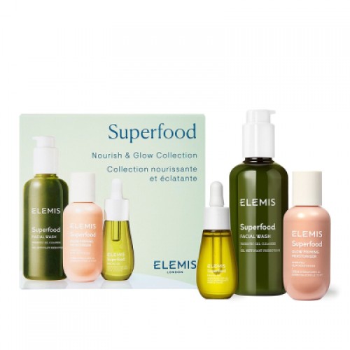 Набір "Очищення та сяяння" Elemis Superfood Kit: Superfood Nourish and Glow