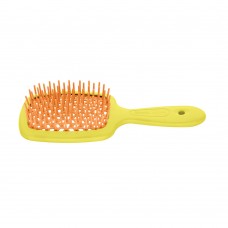 Расческа для волос Janeke Superbrush желтая с оранжевым