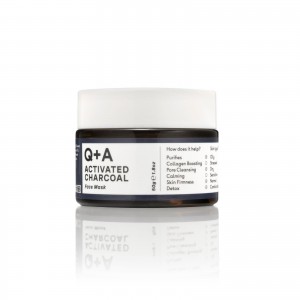 Маска для лица "Детокс" Q+A Activated Charcoal Face Mask 50 мл 