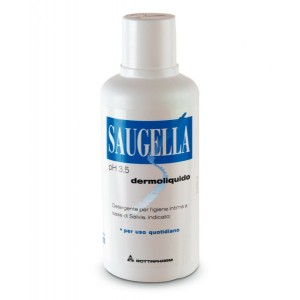 Saugella Dermoliquide  очищающая эмульсия для интимной гигиены на каждый день 250 мл